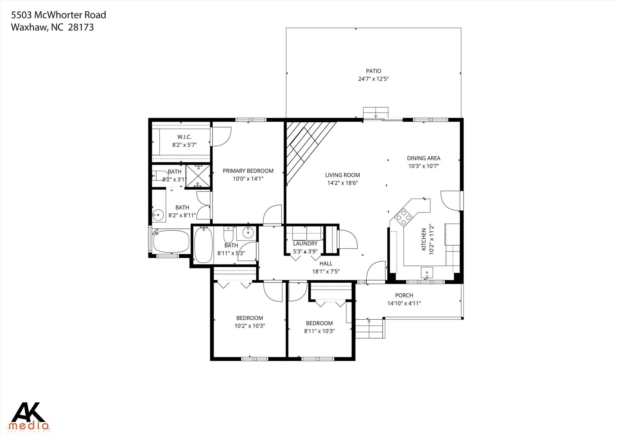 5503 Mcwhorter Road Waxhaw NC 28173