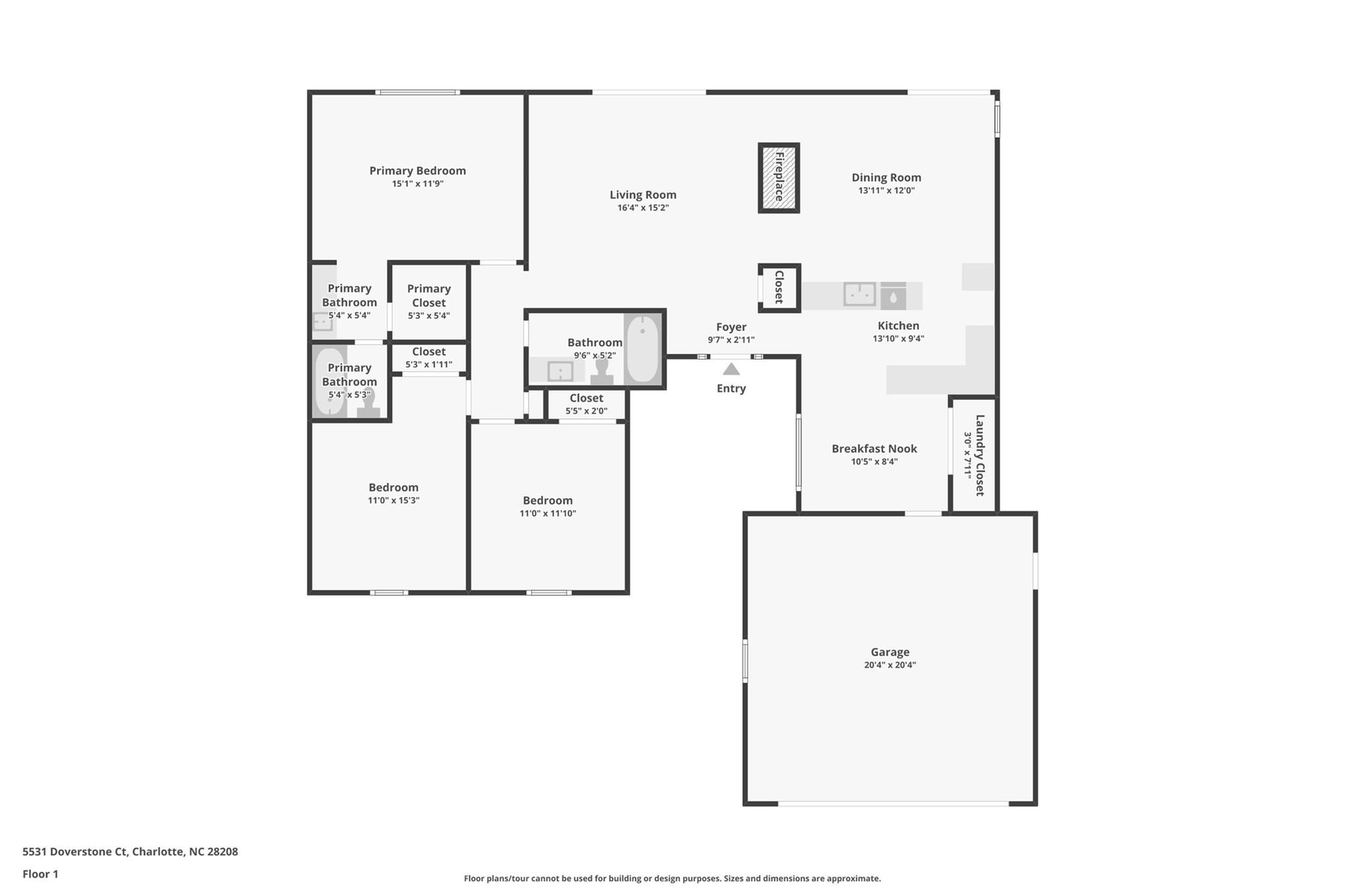 5531 Doverstone Court Charlotte NC 28208