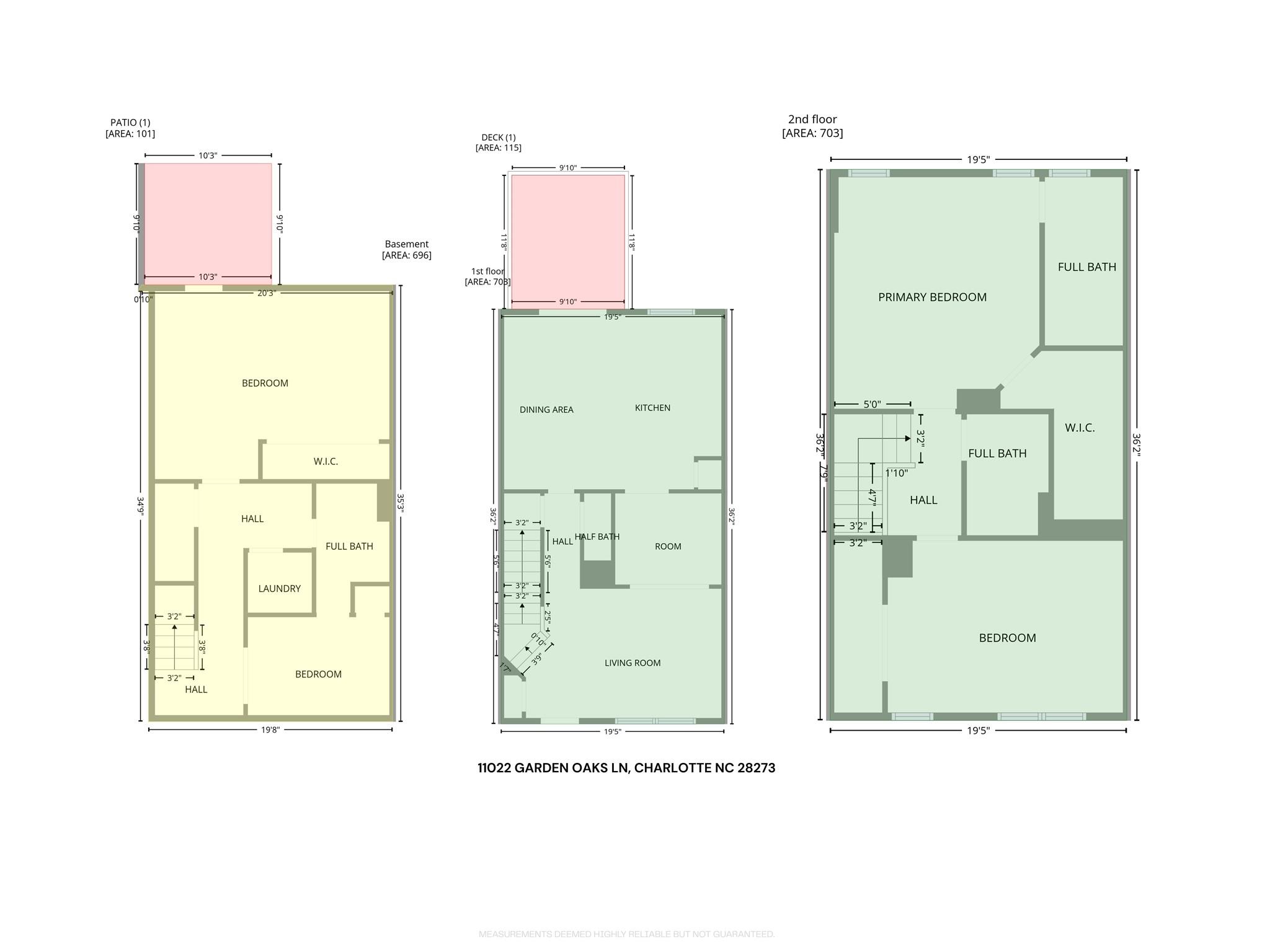 11022 Garden Oaks Lane Charlotte NC 28273
