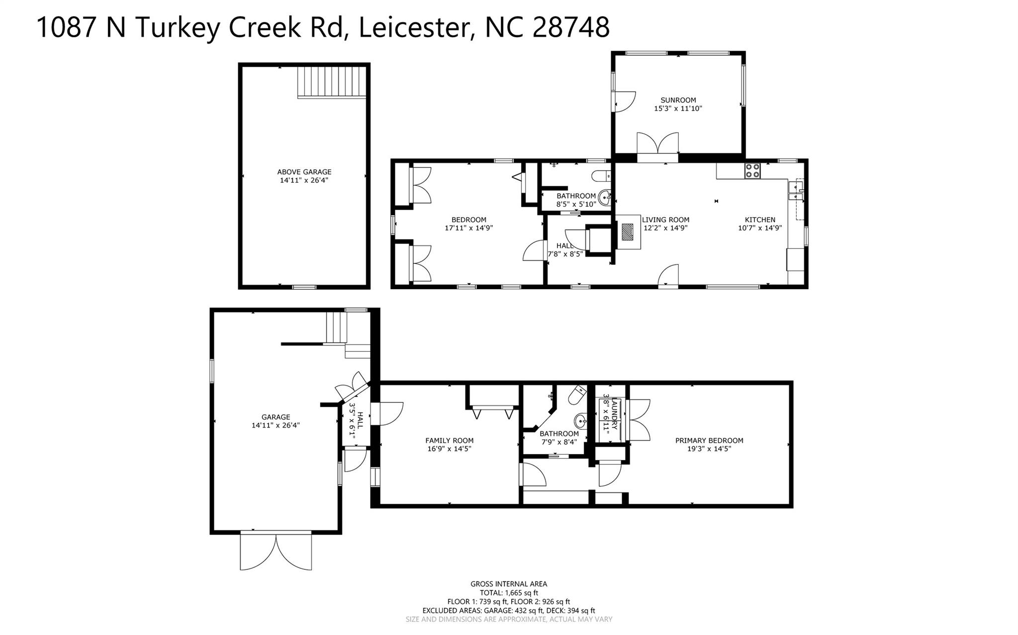 1087 N Turkey Creek Road Leicester NC 28748