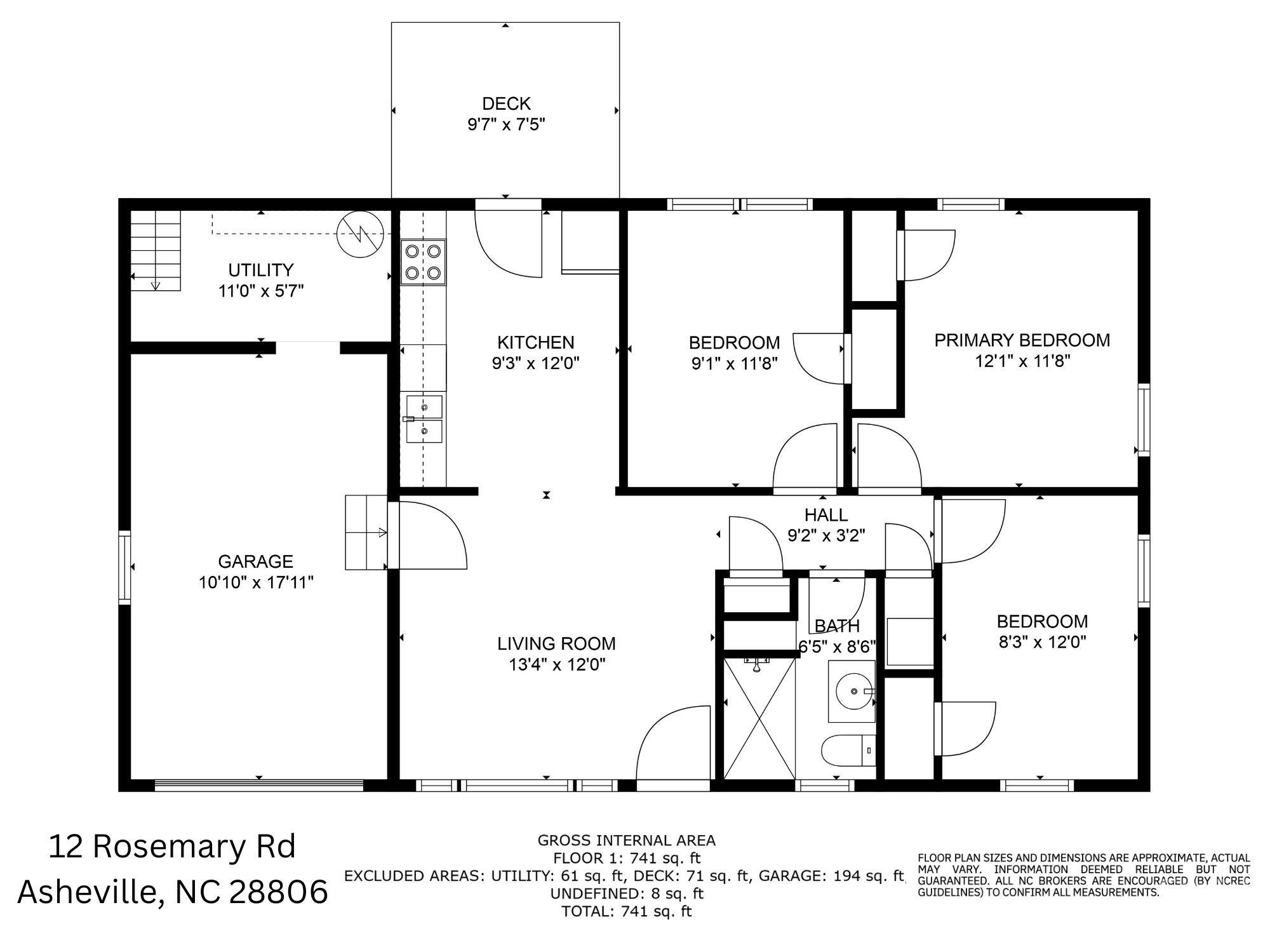 12 Rosemary Road Asheville NC 28806