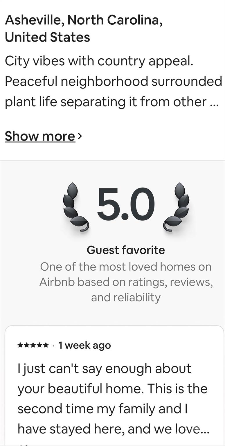 60 Cedar Hill Road Asheville NC 28806