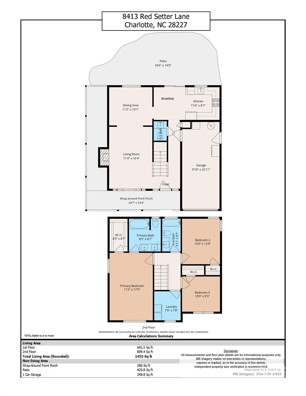 8413 Red Setter Lane Charlotte NC 28227