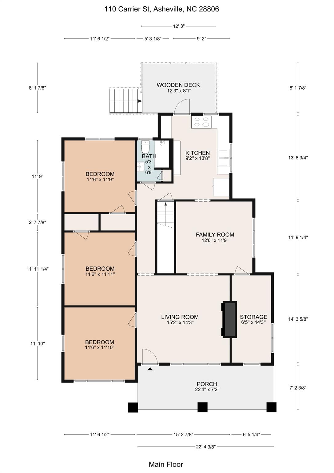 110 Carrier Street Asheville NC 28806