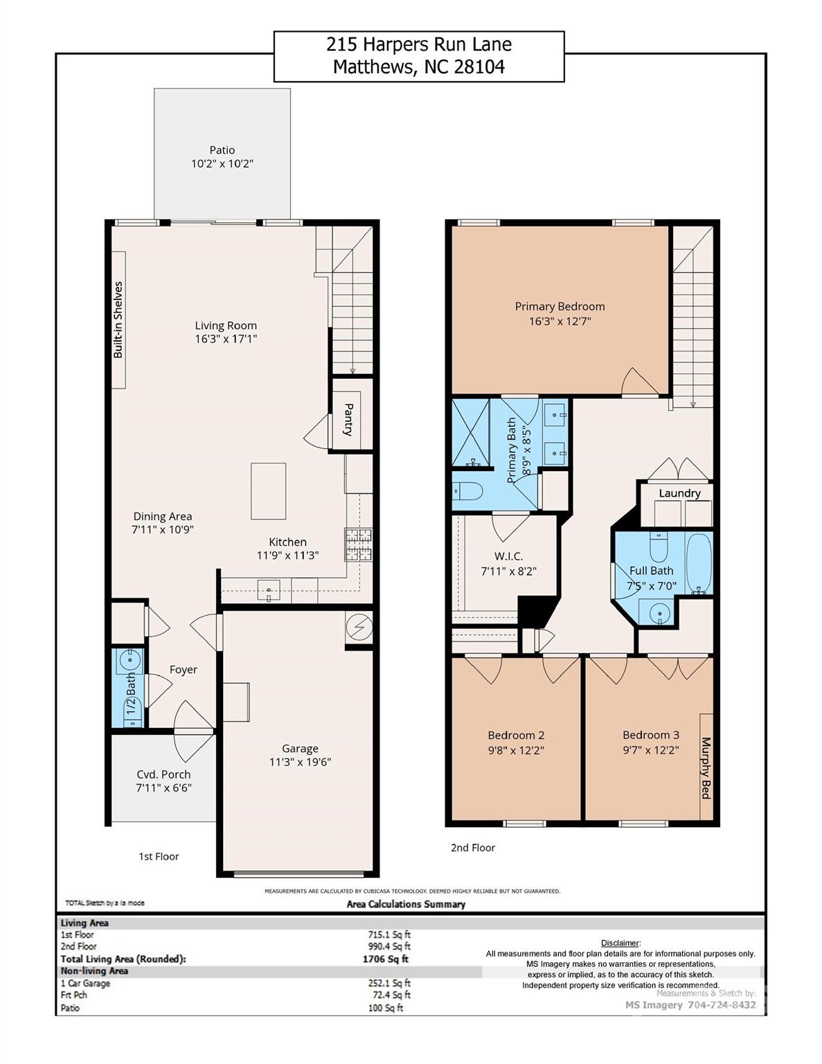215 Harpers Run Lane Matthews NC 28104
