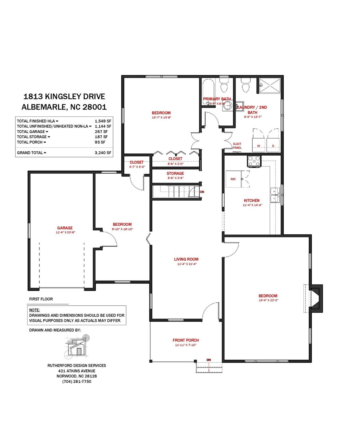 1813 Kingsley Drive Albemarle NC 28001