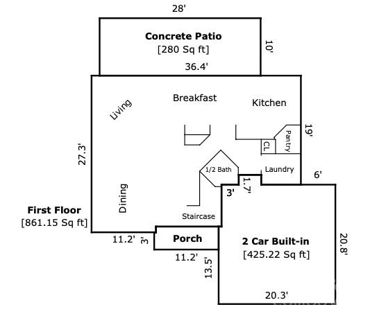 6408 Fillian Lane Charlotte NC 28269