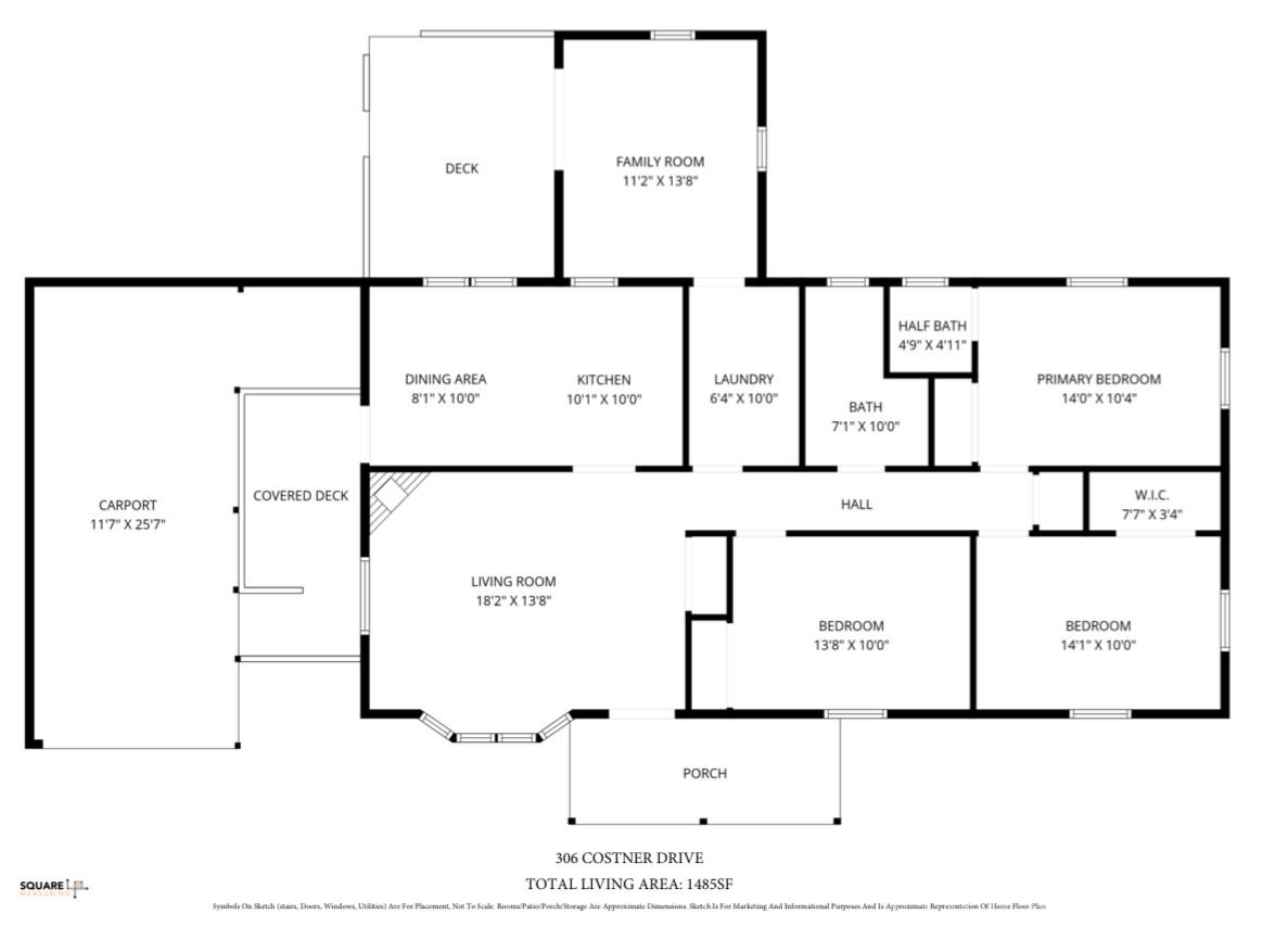 306 Costner Drive Bessemer City NC 28016