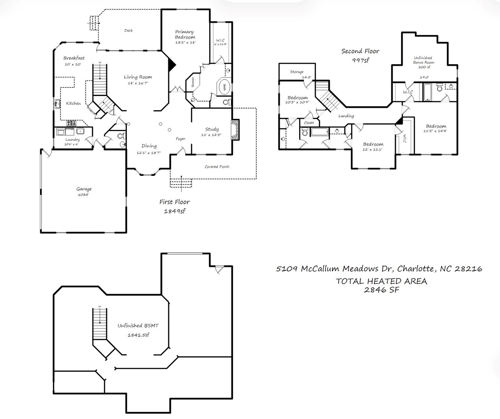 5109 Mccallum Meadows Drive Charlotte NC 28216