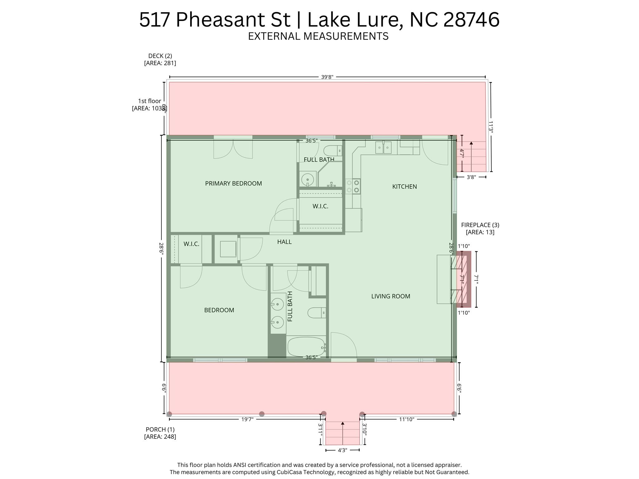 517 Pheasant Street Lake Lure NC 28746