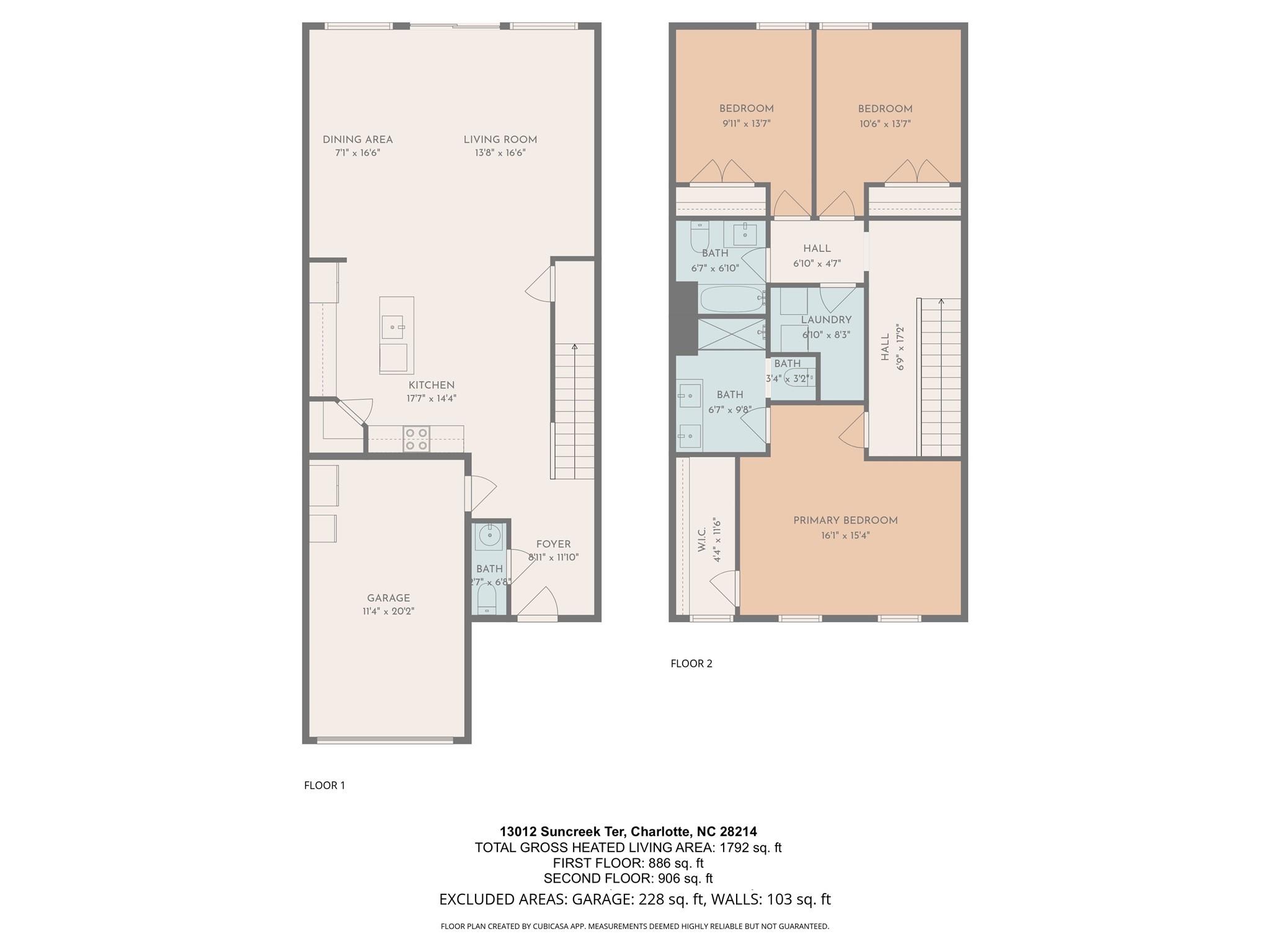 13012 Suncreek Terrace Charlotte NC 28214