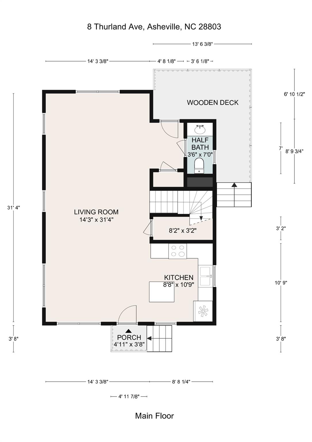 8 Thurland Avenue Asheville NC 28803