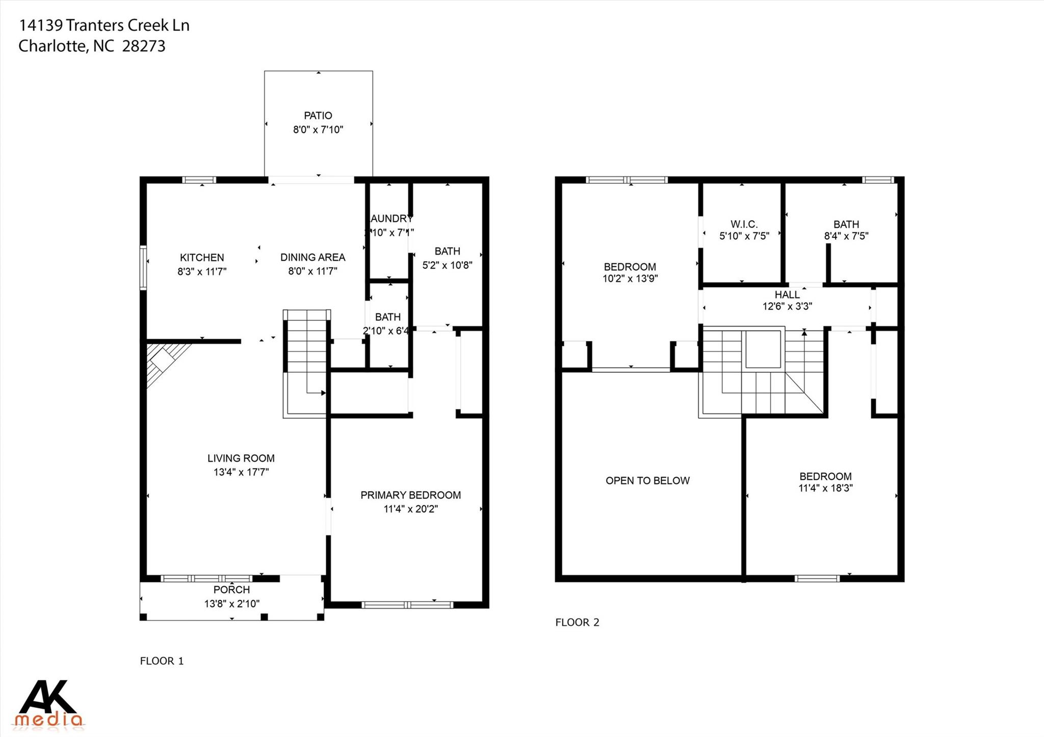 14139 Tranters Creek Lane Charlotte NC 28273
