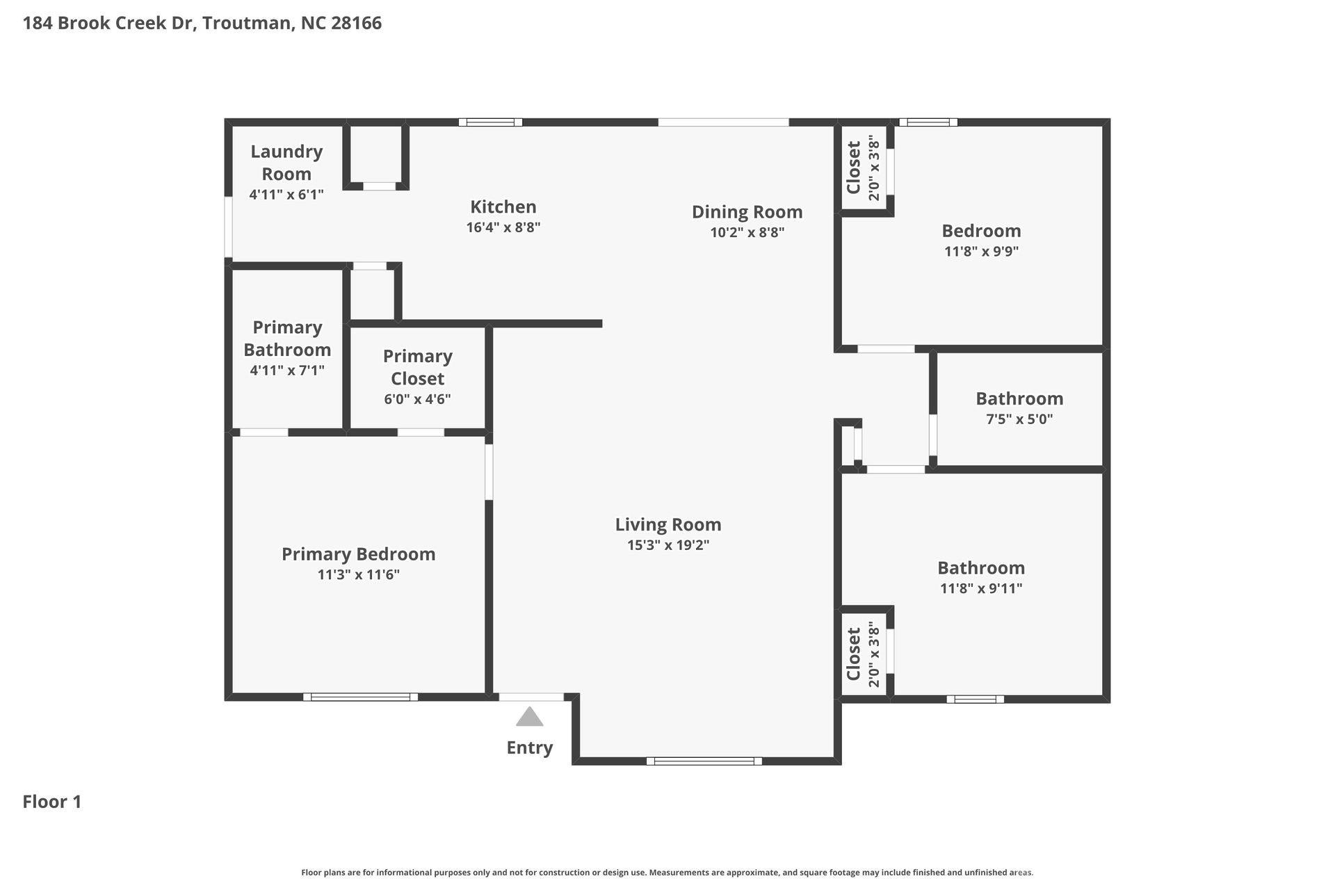 184 Brook Creek Drive Troutman NC 28166