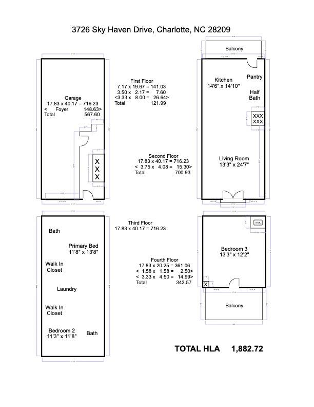 3726 Sky Haven Drive Charlotte NC 28209