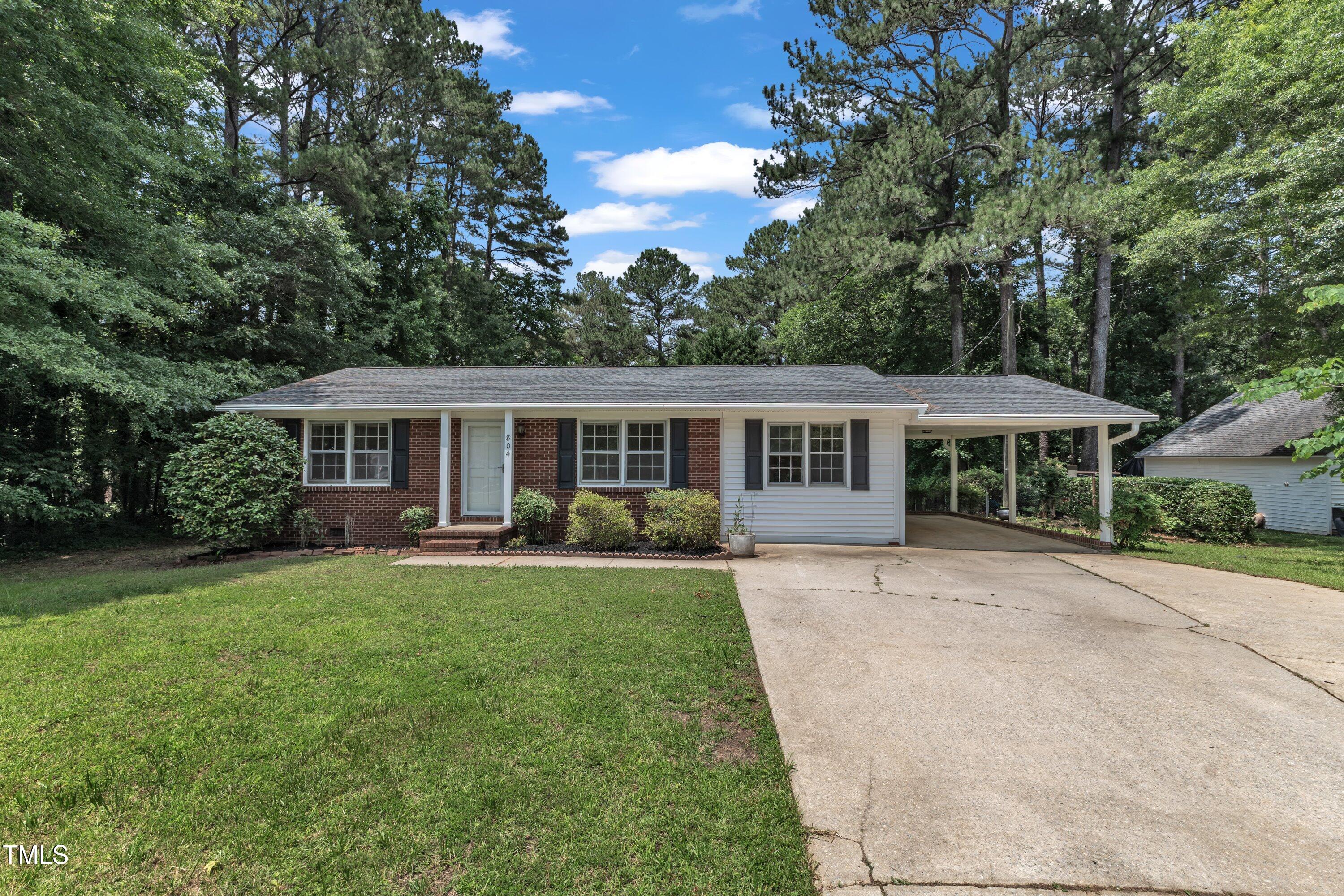 804 Colonial Drive Raleigh NC 27603
