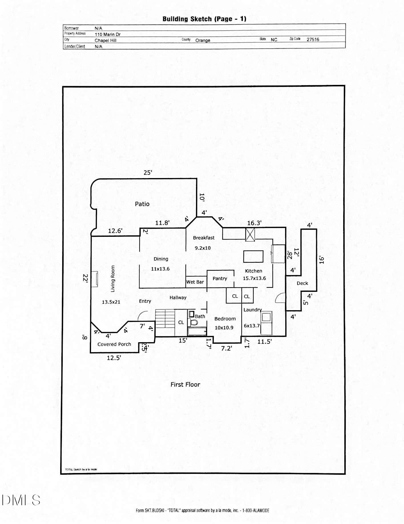 110 Marin Drive Chapel Hill NC 27516