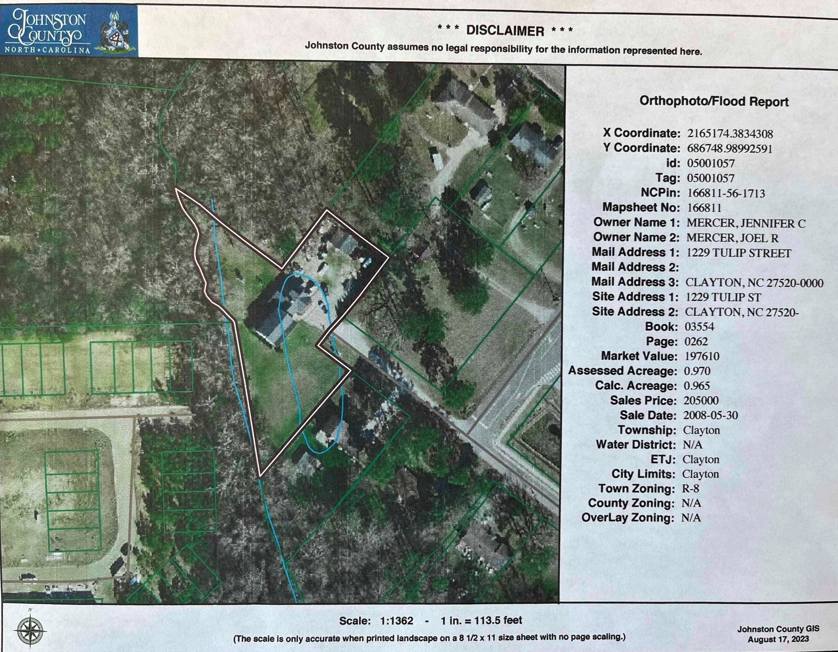 1229 Tulip Street Clayton NC 27520