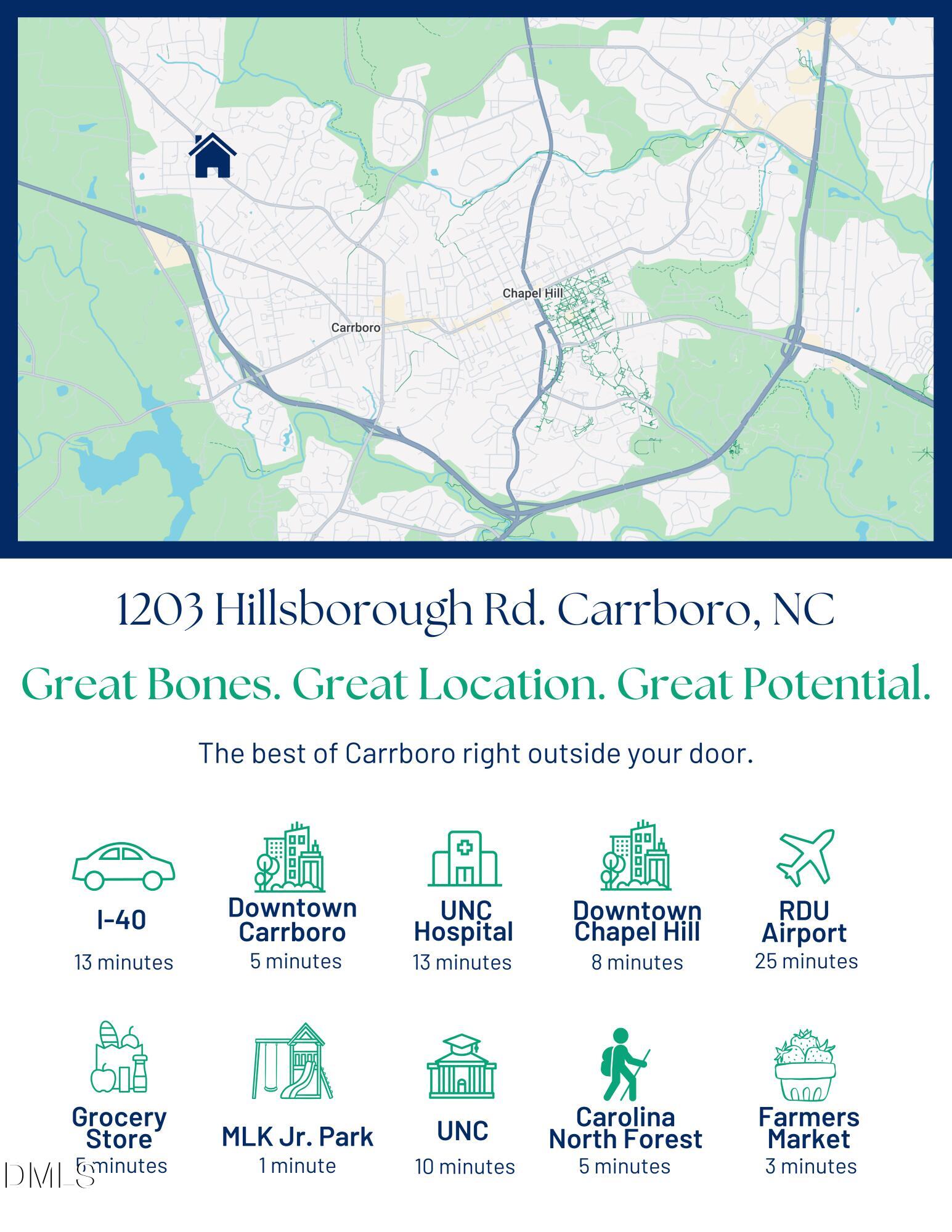 1203 Hillsborough Road Chapel Hill NC 27516