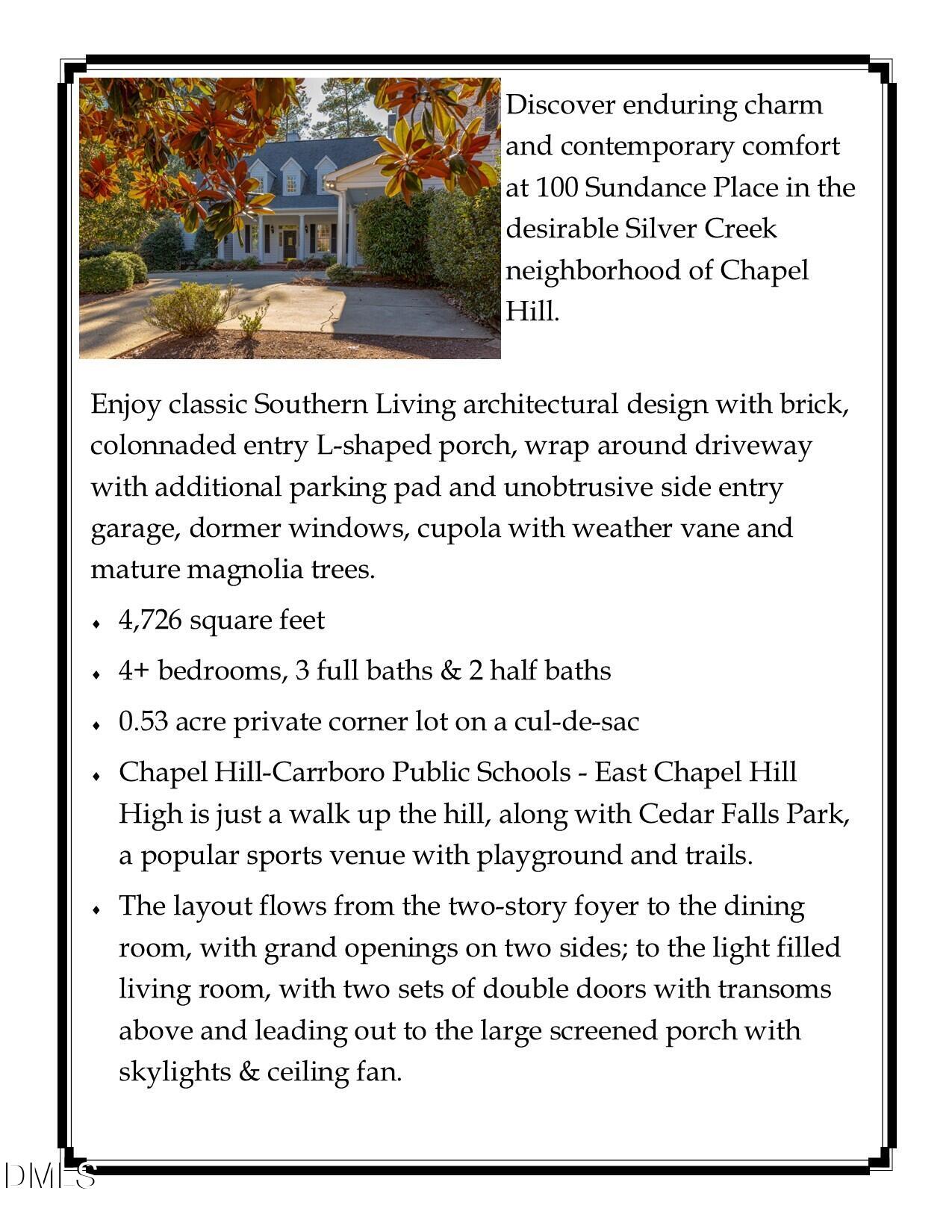 100 Sundance Place Chapel Hill NC 27514