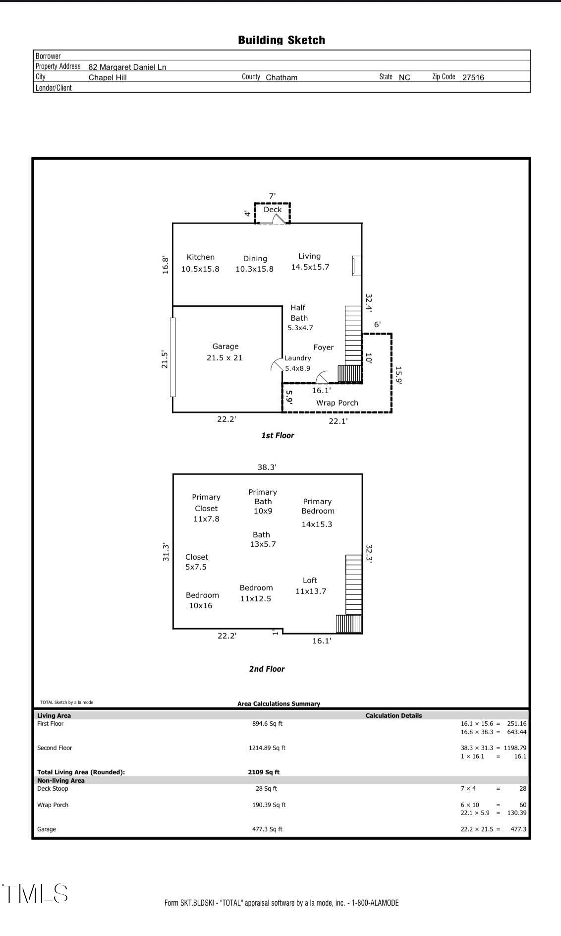 82 Margaret Daniel Lane Chapel Hill NC 27516