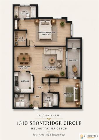 1310 Stoneridge Circle Helmetta NJ 08828