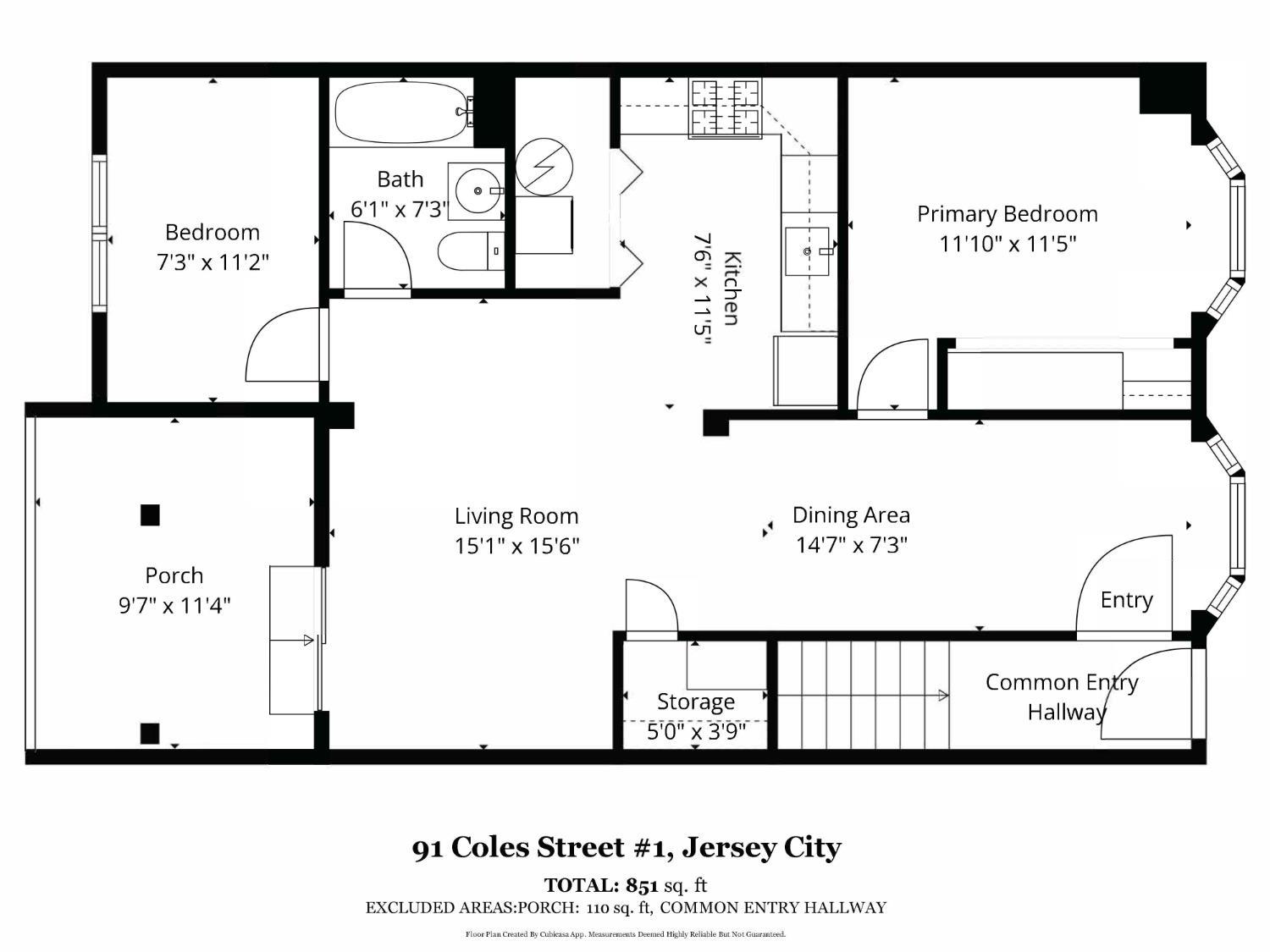 91 Coles Street Jersey City NJ 07302