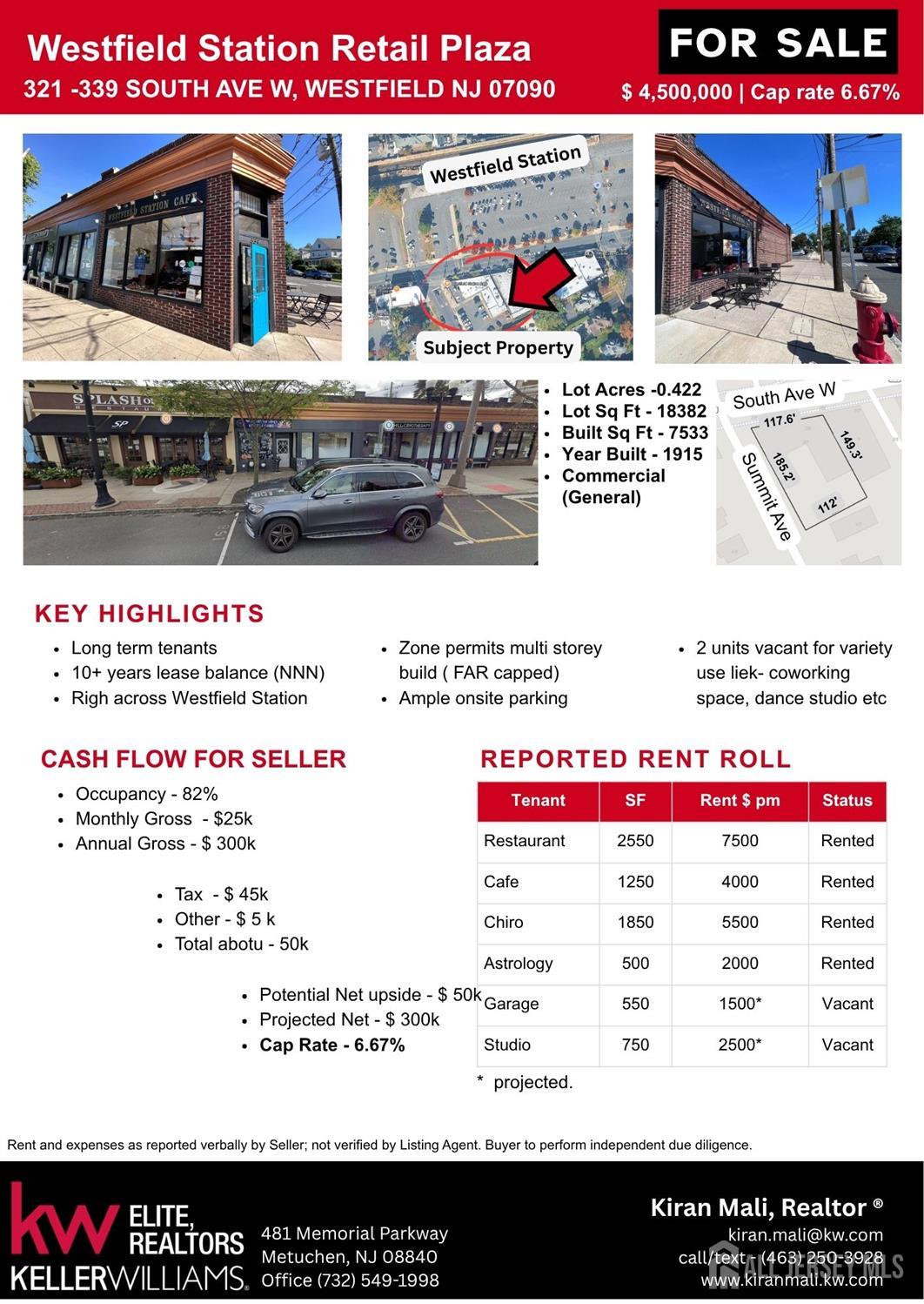 321 South Avenue Westfield NJ 07090