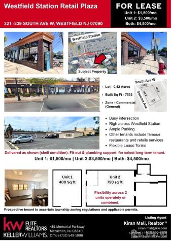 321 South Avenue Westfield NJ 07090