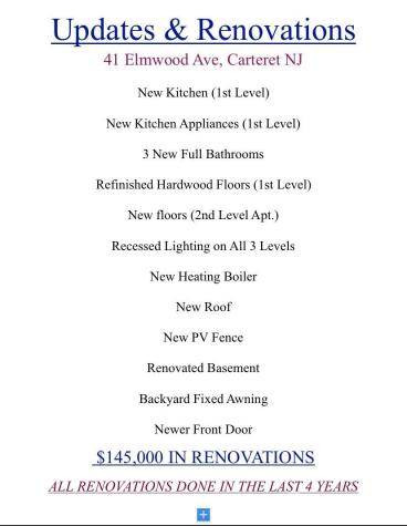 41 Elmwood Avenue Carteret NJ 07008