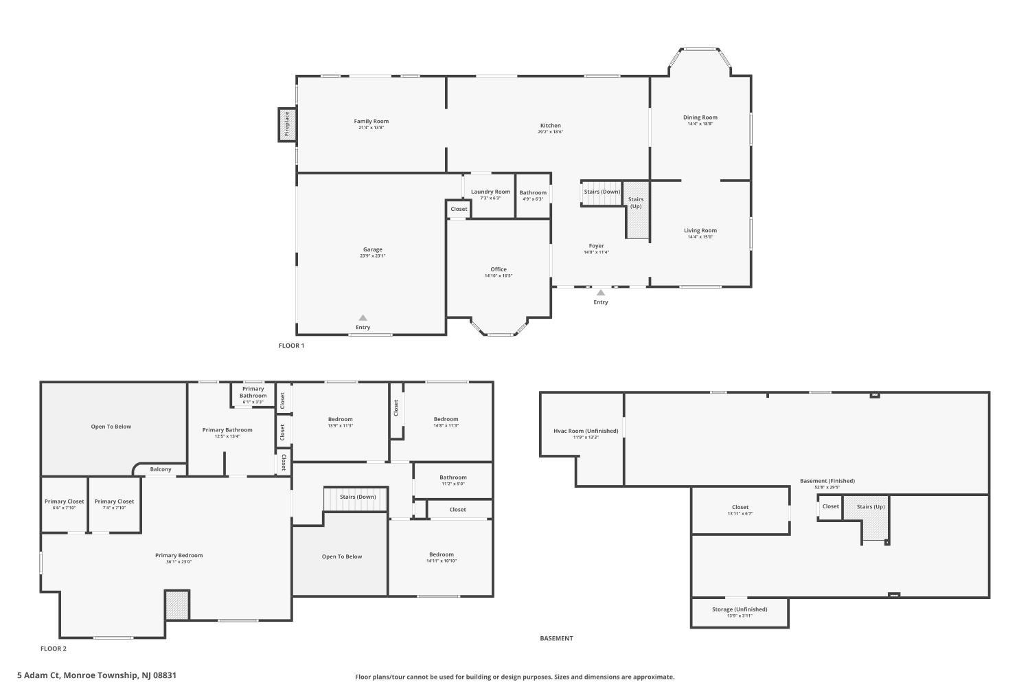 5 Adam Court Monroe NJ 08831