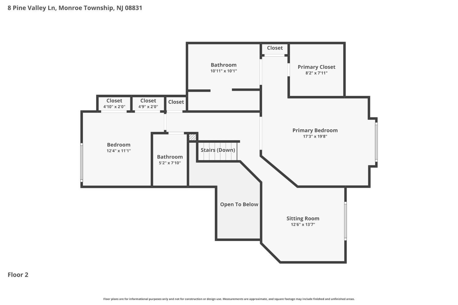 8 Pine Valley Lane Monroe NJ 08831