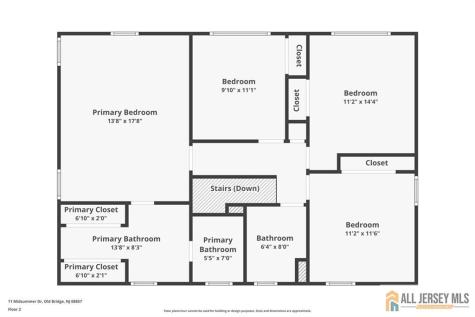 11 Midsummer Drive Old Bridge NJ 08857