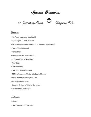 67 Anchorage Boulevard Bayville NJ 08721