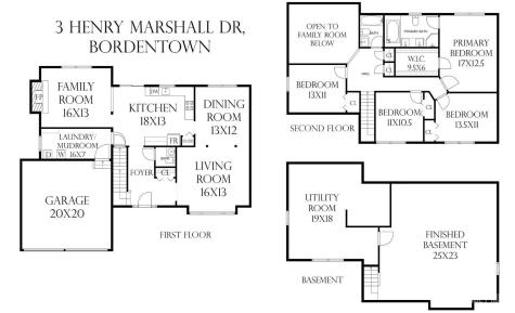 3 Henry Marshall Drive Bordentown Twp NJ 08620