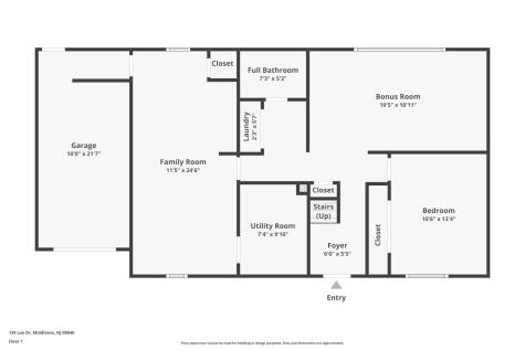 139 Lee Drive Middlesex NJ 08846
