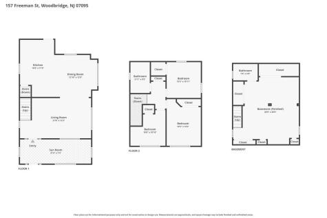 157 Freeman Street Woodbridge Proper NJ 07095