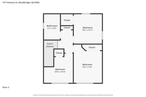 157 Freeman Street Woodbridge Proper NJ 07095
