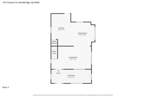 157 Freeman Street Woodbridge Proper NJ 07095