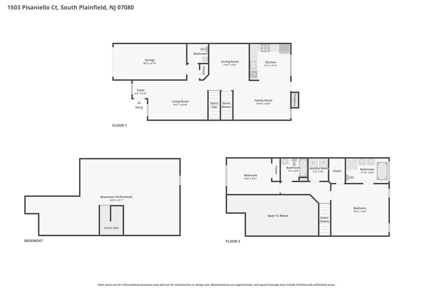 1503 Pisaniello Court South Plainfield NJ 07080