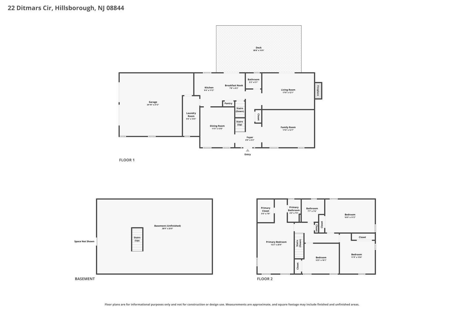 22 Ditmars Circle Hillsborough NJ 08844
