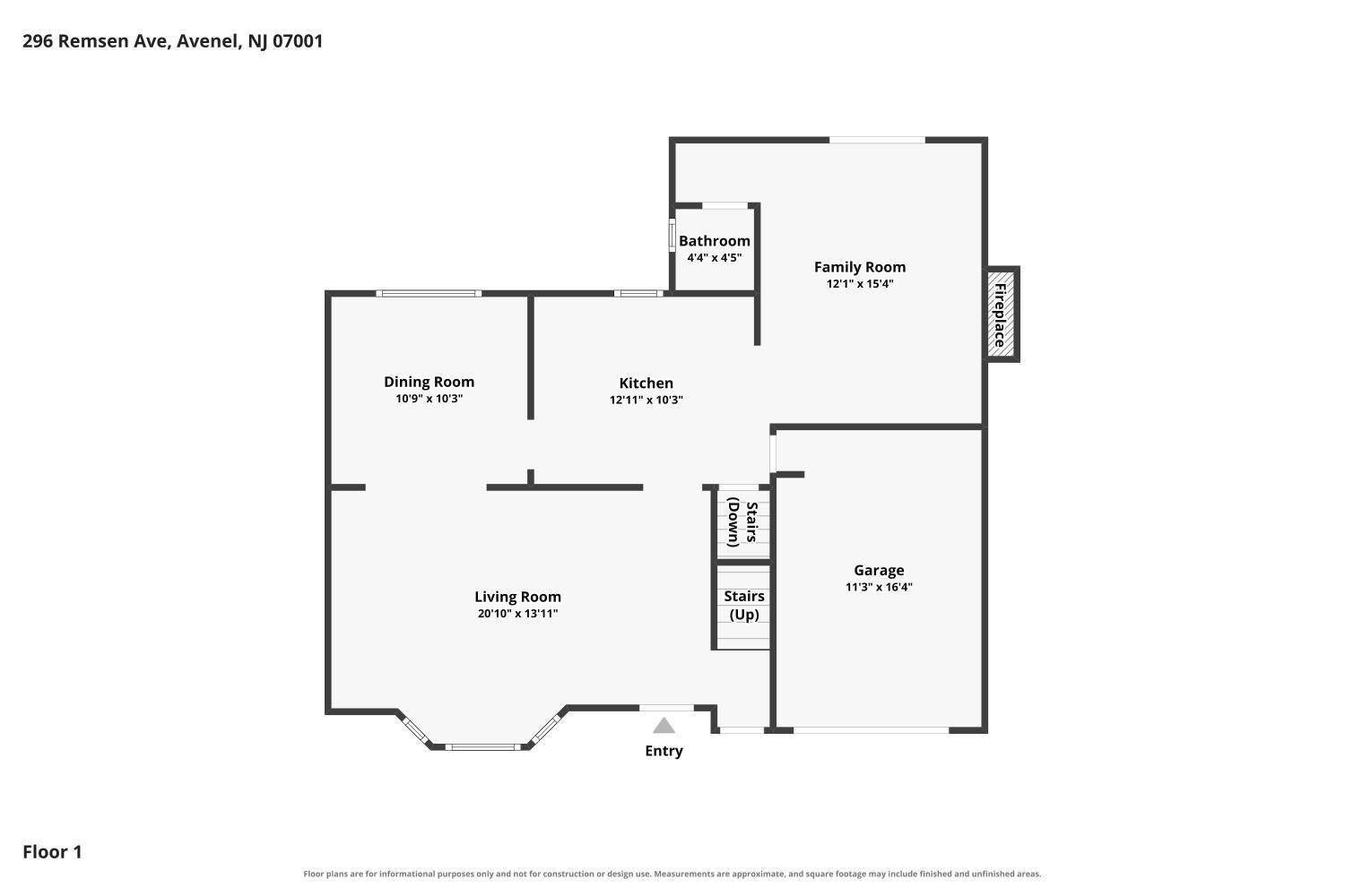 296 Remsen Avenue Avenel NJ 07001