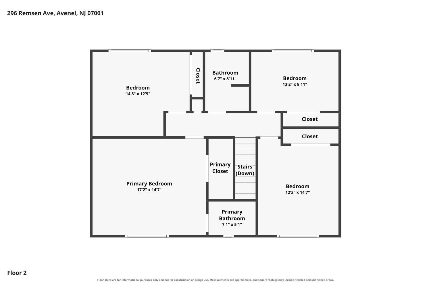 296 Remsen Avenue Avenel NJ 07001