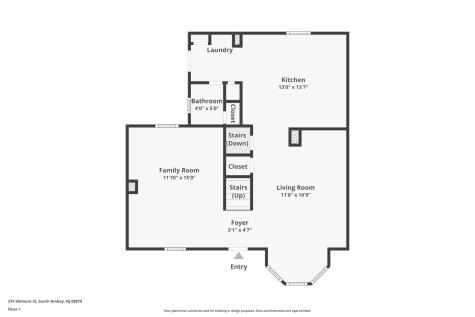 376 Wilmont Street South Amboy NJ 08879