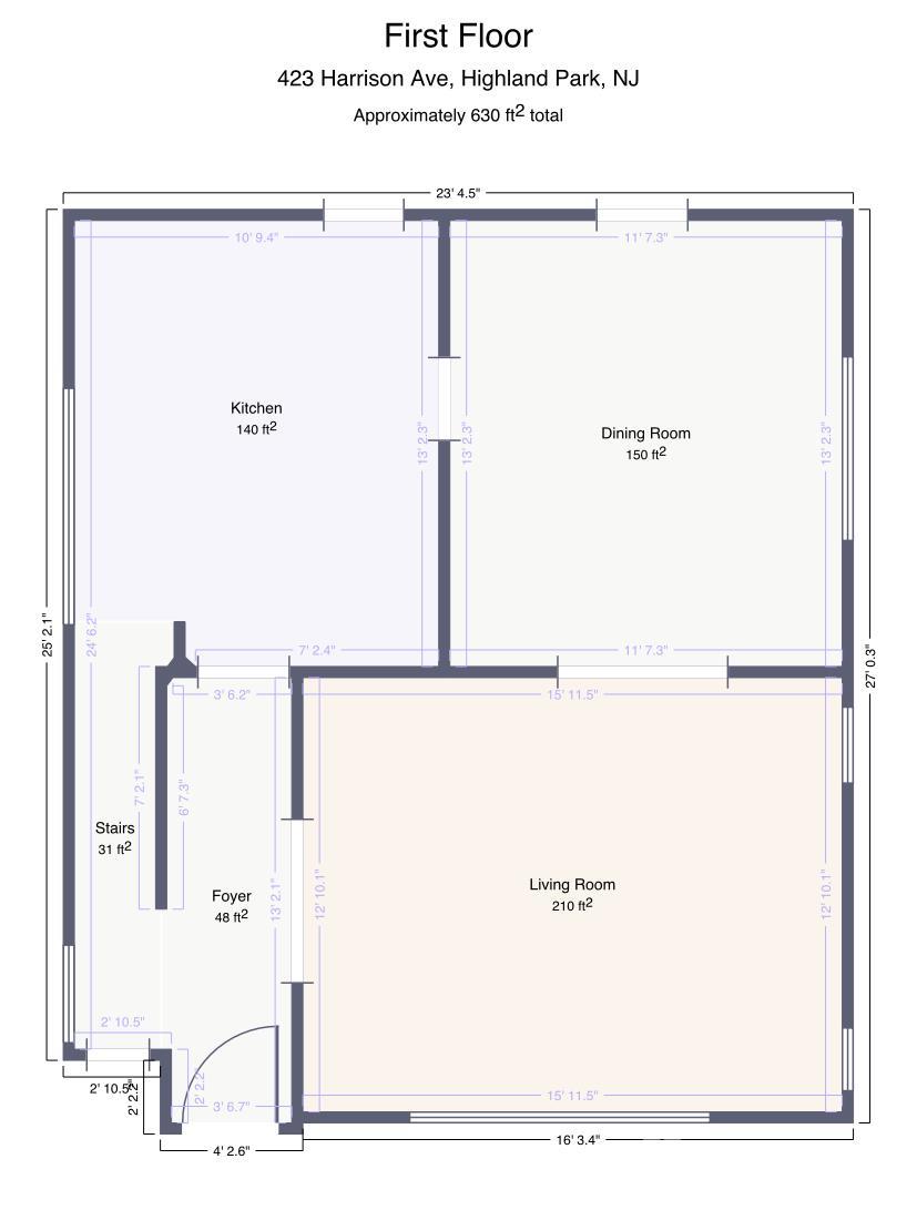 423 Harrison Avenue Highland Park NJ 08904