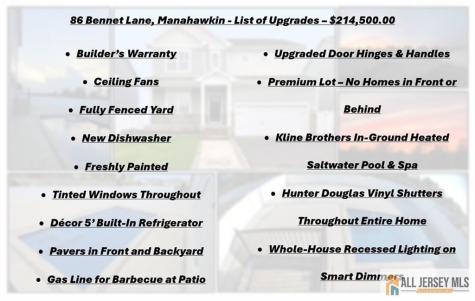 86 Bennet Lane Stafford NJ 08050