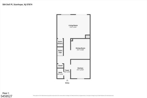 584 Dell Place Stanhope NJ 07874