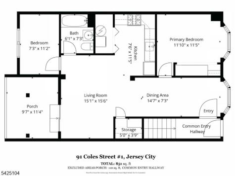 91 Coles Street Jersey City NJ 07302