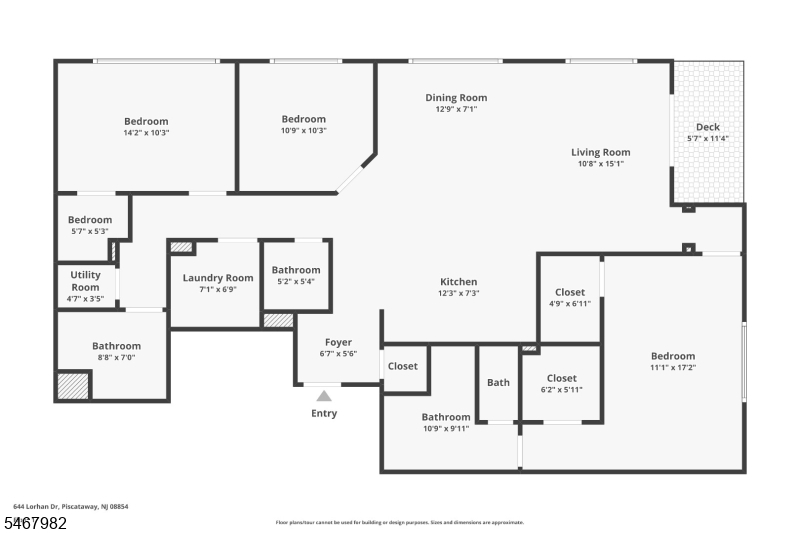 644 Lorhan Drive Piscataway NJ 08854
