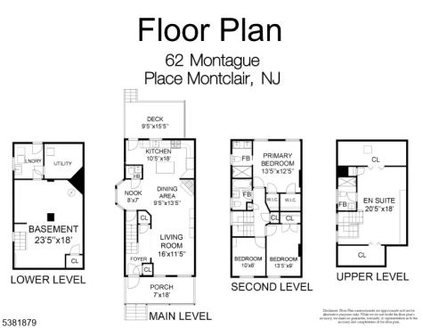 62 Montague Place Montclair NJ 07042